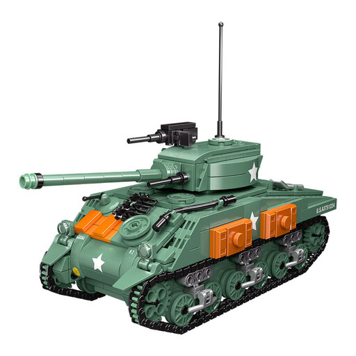 CAYI M4 Sherman Tank 740 Pcs Building Blocks Set