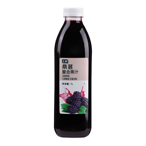 7FRESH 桑葚果汁饮料 1L