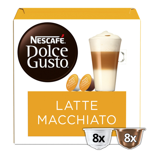Nescafe Latte Macchiato Coffee Capsules - 8 pcs
