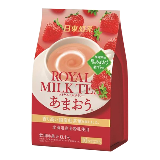 Nittoh instant strawberry milk tea
