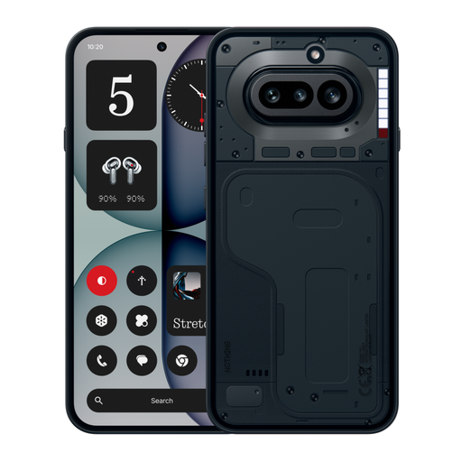 Nothing Phone (4a) in black
