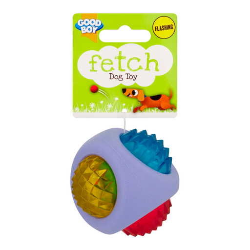 Good Boy Flashing Fetch Dog Toy
