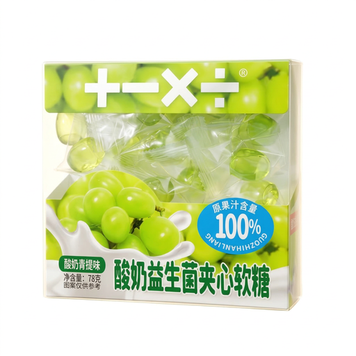 Jiajianchengchu Yogurt Probiotics Sandwich Soft Candy