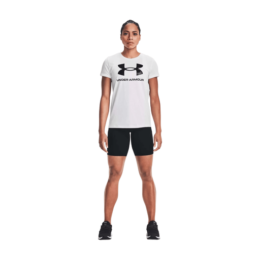 Under Armour Women’s T-Shirt Short Sleeve White Sportstyle Collection S
