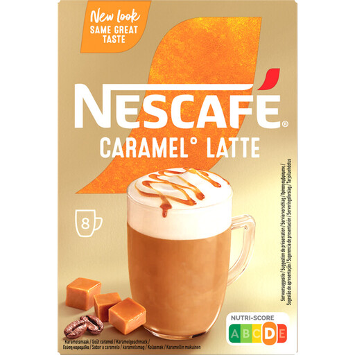 Nescafe Gold Latte Macchiato Caramel 8 sticks