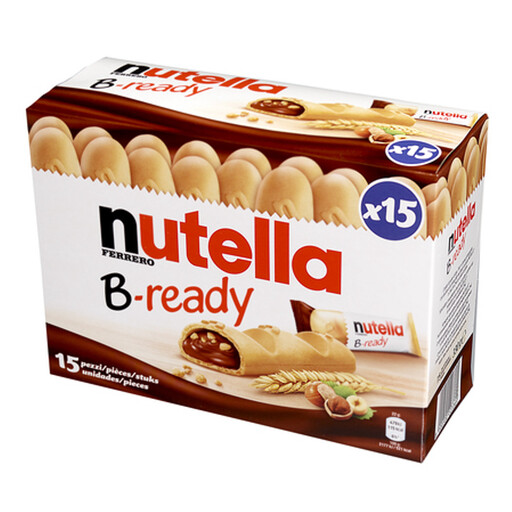 NUTELLA B-READY Hazelnut & Cocoa Filled Biscuits 330 g