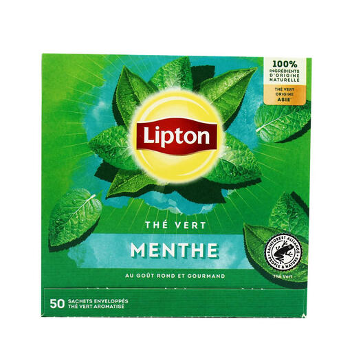 Lipton Green Tea with Mint x50 80g