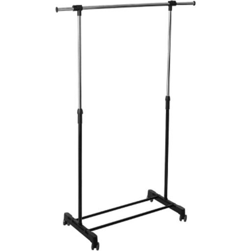 5five Garment Rack - Adjustable, Black, 95-165 cm