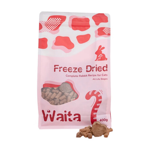Waita Freeze Dried Complete Food for Cat - Rabbit Recipe