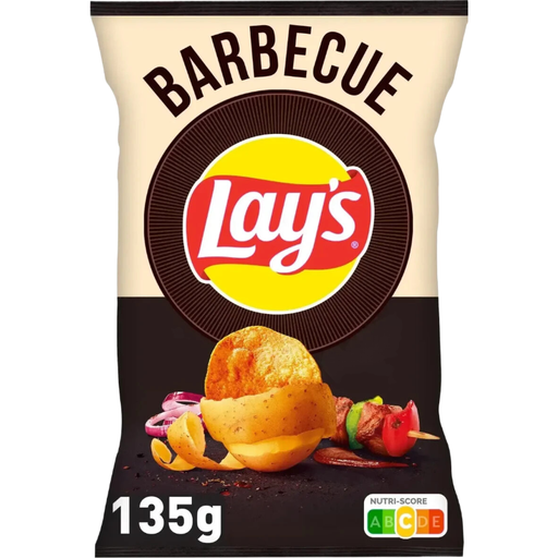 Chips Lay's saveur barbecue, 135 g