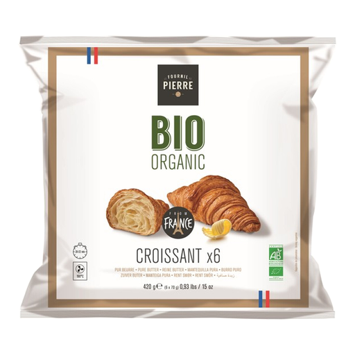FOURNIL Organic Croissants x6 420g