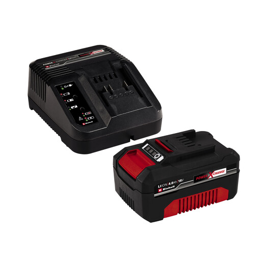Einhell 电池与充电器入门套装 Power X-Change 18V 4.0Ah 锂离子