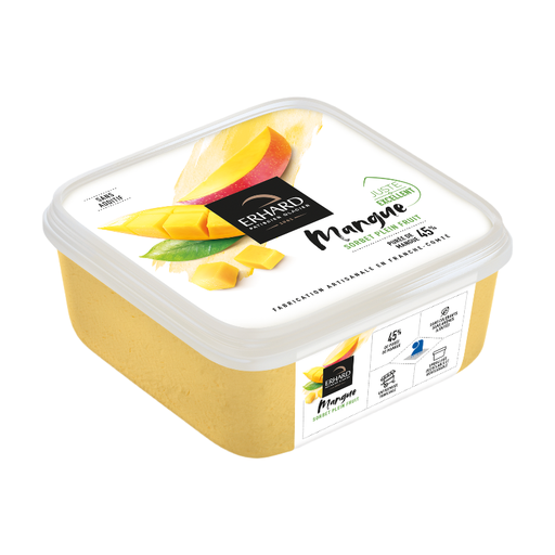 ERHARD Full Fruit Mango Sorbet 488 g