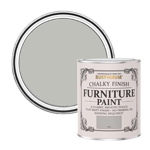 Rust-Oleum Chalky Furniture Paint in Flint