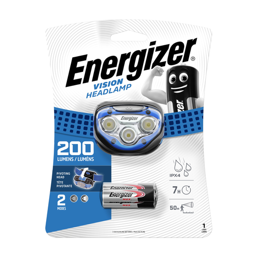 Energizer Vision Headlamp 200 Lumens