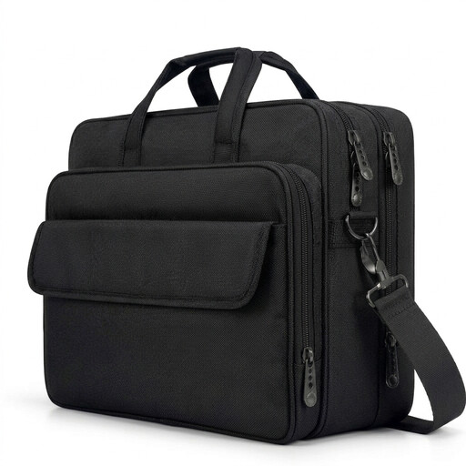 17-Inch Laptop Briefcase for Men