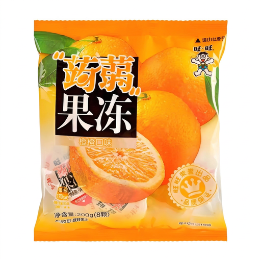 Orange Flavour Konjac Jelly WANT WANT