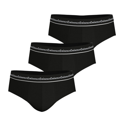 EMINENCE Business Briefs 3 Pack, Black-Black-Black