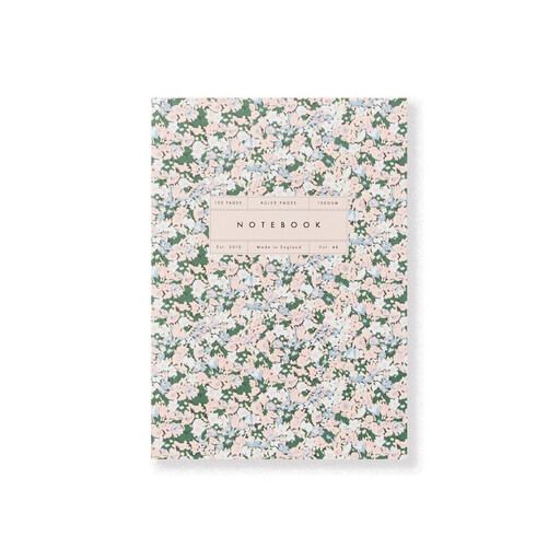 Katie Leamon A5 Notebook Lined Paper 100GSM Patricia Green