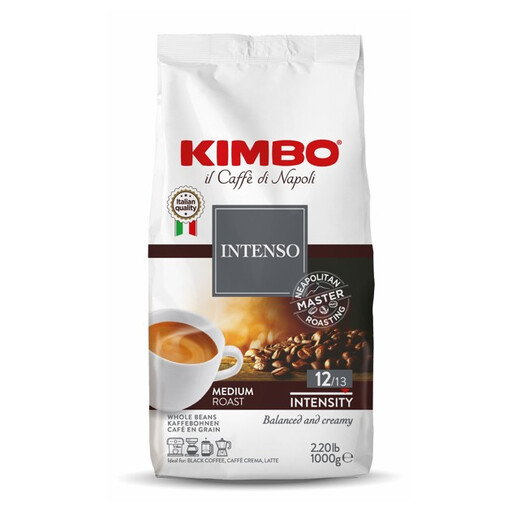 KIMBO INTENSO 咖啡豆，1 kg