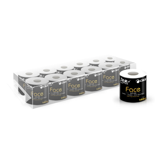 C&S 4-laags wc papier 12 rollen