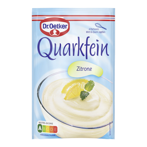 Dr. Oetker Quarkfein Lemon Flavour Dessert Powder 57g