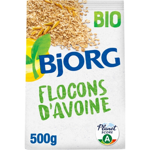BJORG Organic Oat Flakes 500g