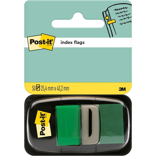 Post-It Flags 680-3 in Green