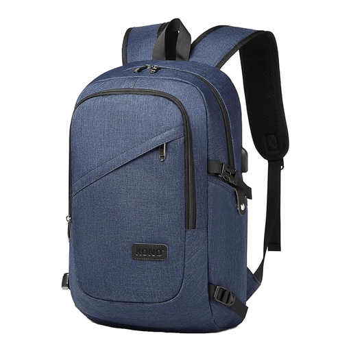Kono Anti-Theft Laptop Backpack in Marineblau