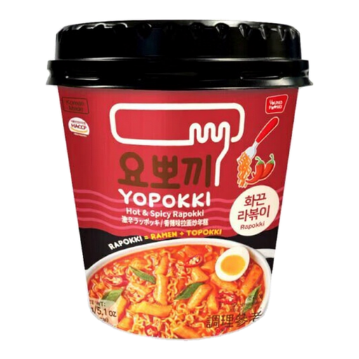 Yopokki Ricecake & Ramen Hot Spicy 145g