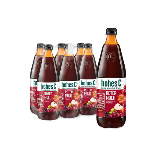 Hohes C Roter Multivitaminsaft 6x1L