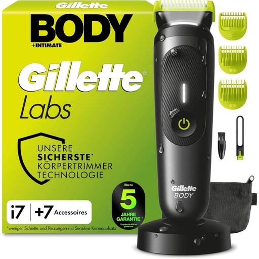 Gillette Labs Body + Intimate Trimmer i7