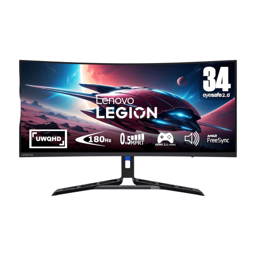 Lenovo R34w-30 34" Gaming Monitor - UWQHD