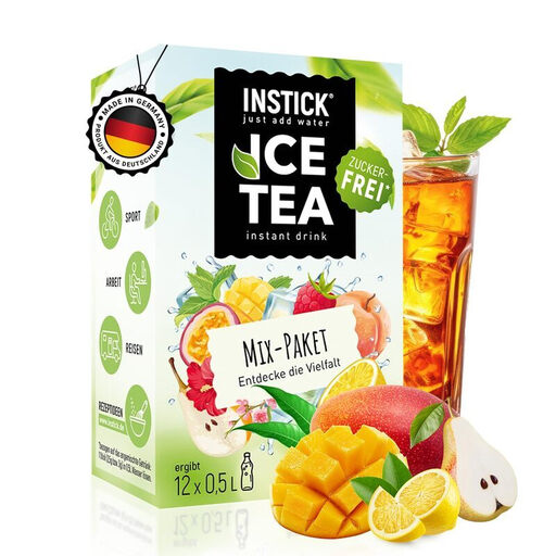 INSTICK just add water iced tea drink powder