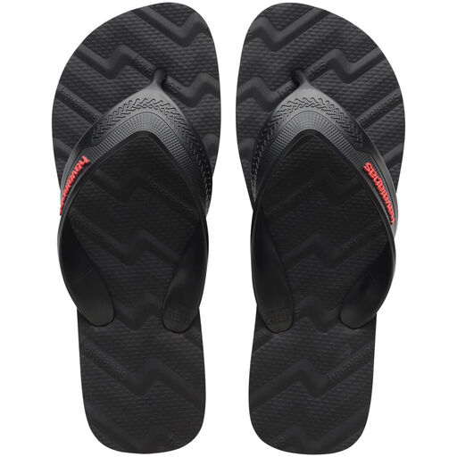HAVAIANAS Track Waves Sandals Black