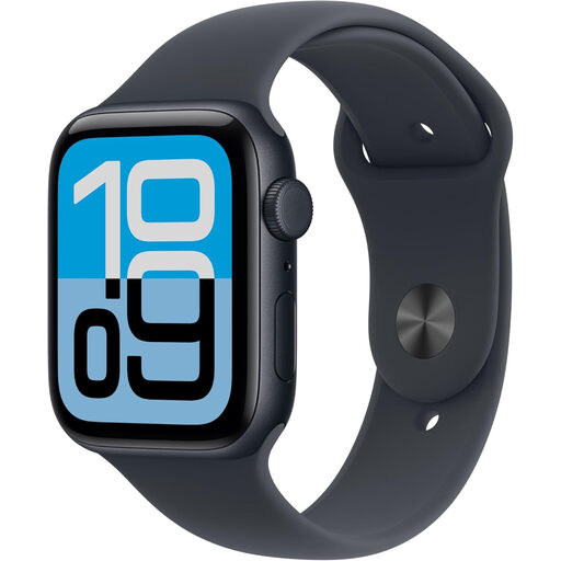 Apple Watch SE 3 GPS + Cellular 44mm Midnight Aluminium Case with Midnight Sport Band