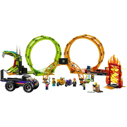 LEGO City Double Loop Stunt Arena