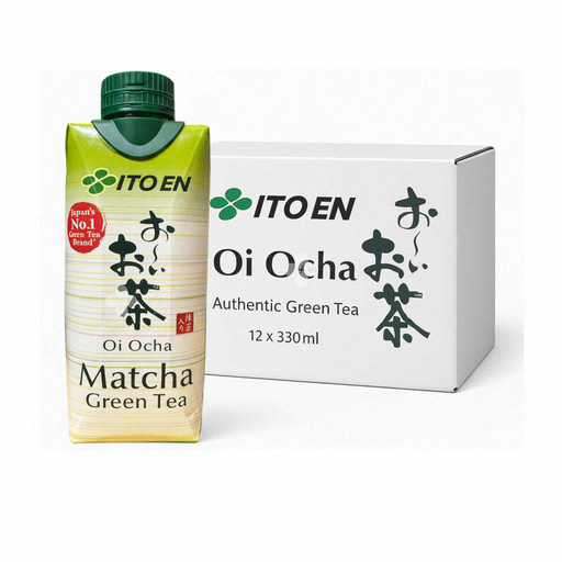 ITOEN Oi-Ocha Matcha Green Tea, 12 bottles of 330 ml