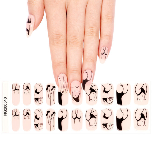 MeoMagic-Accessories-Gel Nail Stickers-20pcs-14-252