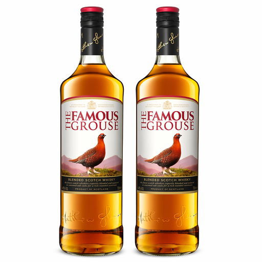 Pack of 2 - The Famous Grouse Blended Scotch Whisky 1L