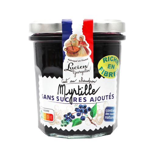 Lucien Georgelin blueberry preparation, 320 g jar