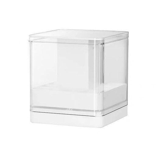 JORDAN&JUDY Lifting Lipstick Storage Tray, Transparent Desktop Cosmetic Organizer