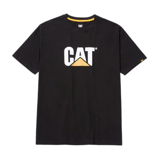 CAT TM LOGO TEE BLACK