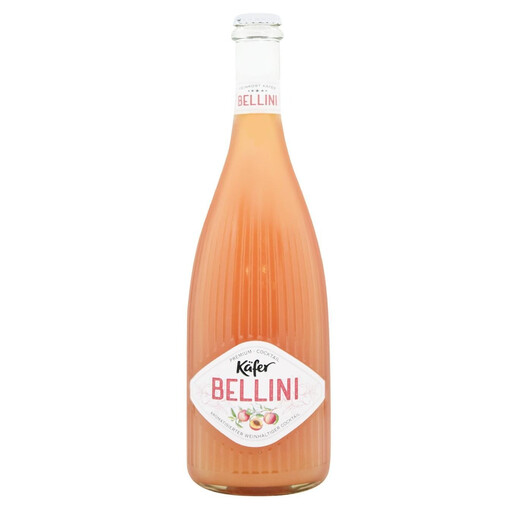 K?FER Bellini Peach Wine Cocktail