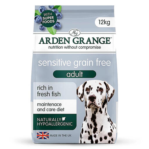 Arden Grange Sensitive Adult White Fish & Potato 12kg bag
