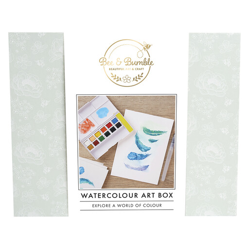 Bee and Bumble Watercolour Art Box Set