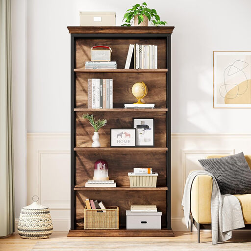 Tribesigns Bookshelf, 180cm hohes Standregal