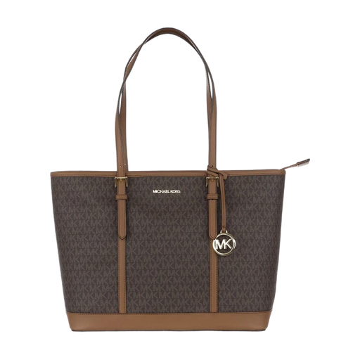 MICHAEL KORS JET SET TRAVEL Grand Modèle-Marron