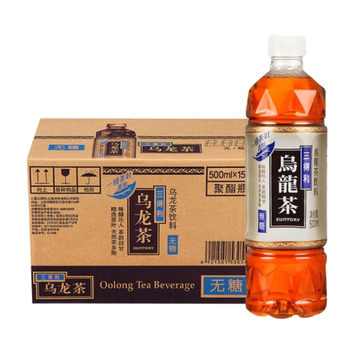 三得利无糖乌龙茶 500ml*15