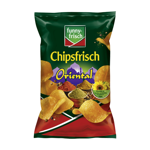 Funny-Frisch Chipsfrisch Oriental potato crisps, 150 g